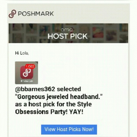 #GLAMOREME jeweled headband.. - Picture 3 of 4